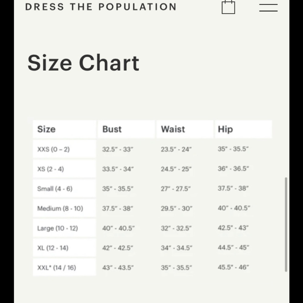 New BHLDN Dress the Population Lita dress - Picture 5 of 8